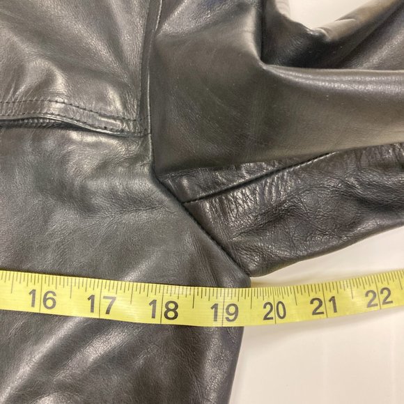 m0851 Men's Leather Jacket (new without tags) - Picture 10 of 12